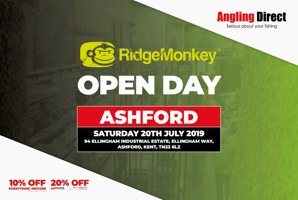 Angling Direct Ashford- RidgeMonkey Open Day