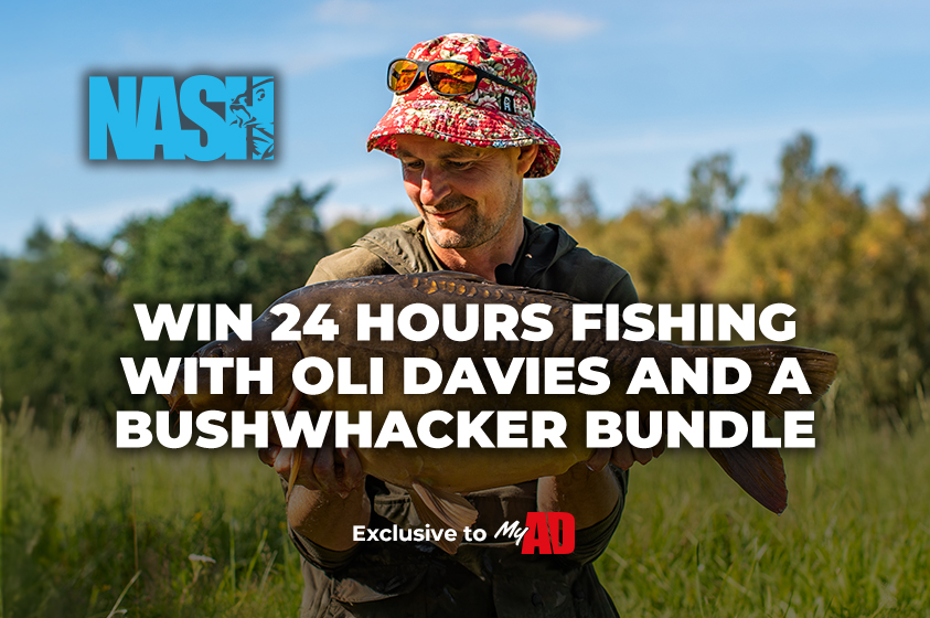 MyAD Competition - Win 24 hours with Oli Davies and a Nash Bushwhacker Bundle 