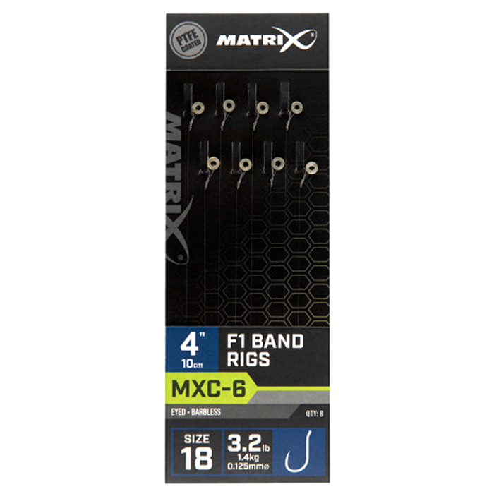 Matrix MXC-6 F1 Band 10cm Fishing Rigs Size 18