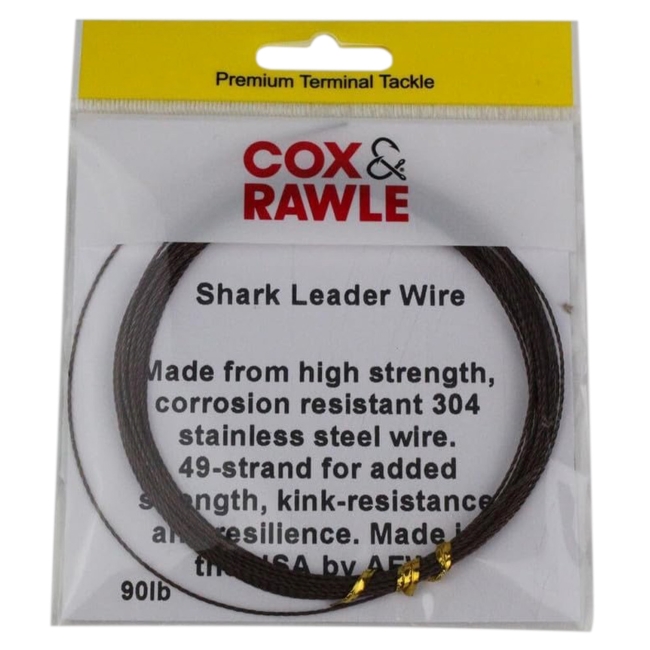 Cox & Rawle PRO-Rig Shark Leader Wire 49-Strand 1