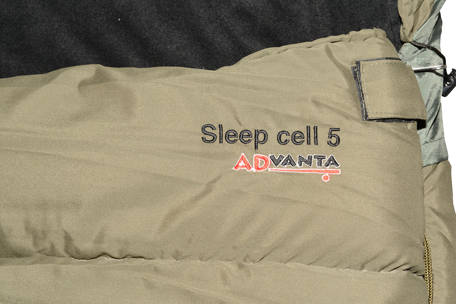 Advanta Sleepcell 5 Season Sleeping Bag Logo Close Up