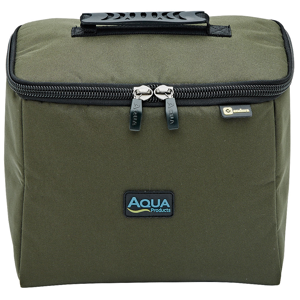 Aqua Black Series Roving Fishing Cool Bag Zips