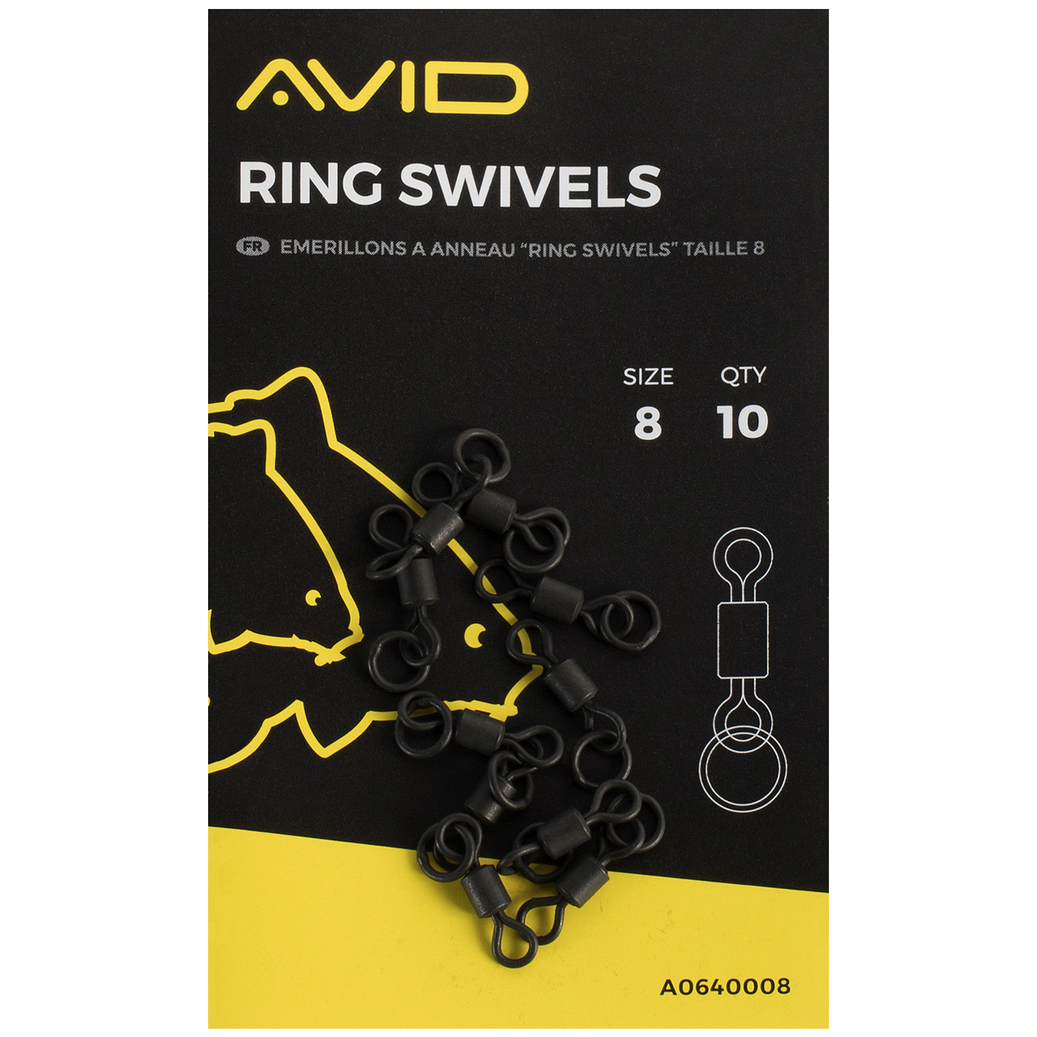 Avid Carp Ring Swivels