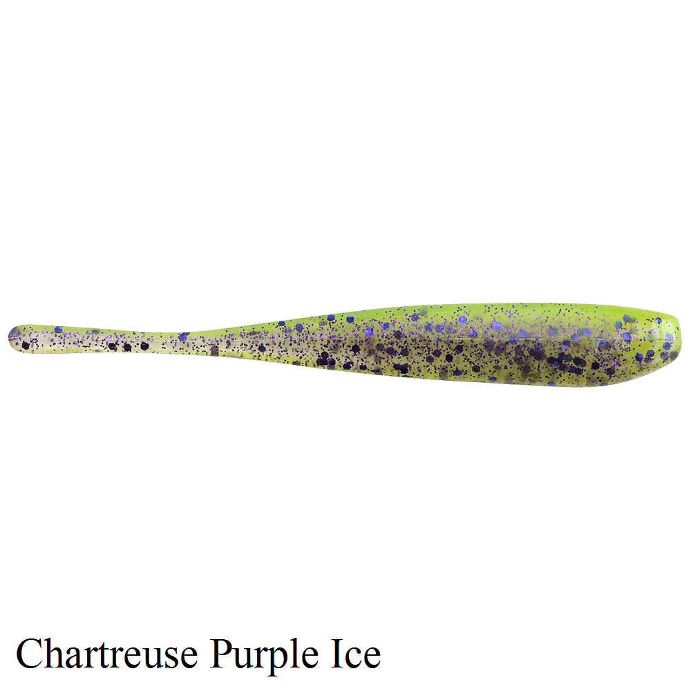 Berkley Pro Twitchtail Minnow Chartreuse Purple Ice