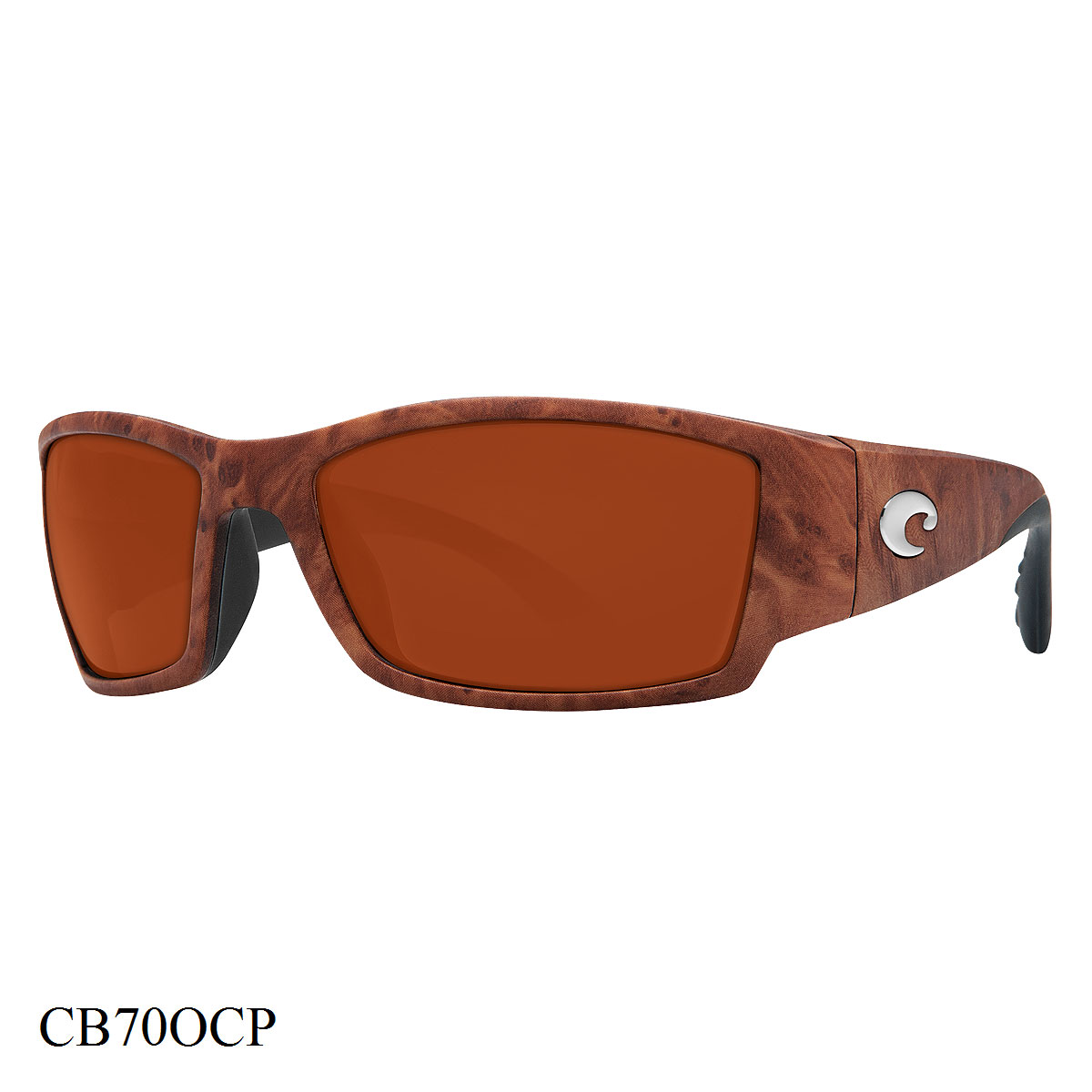 Costa Del Mar Corbina Sunglasses Gunstock Frame Copper Lenses