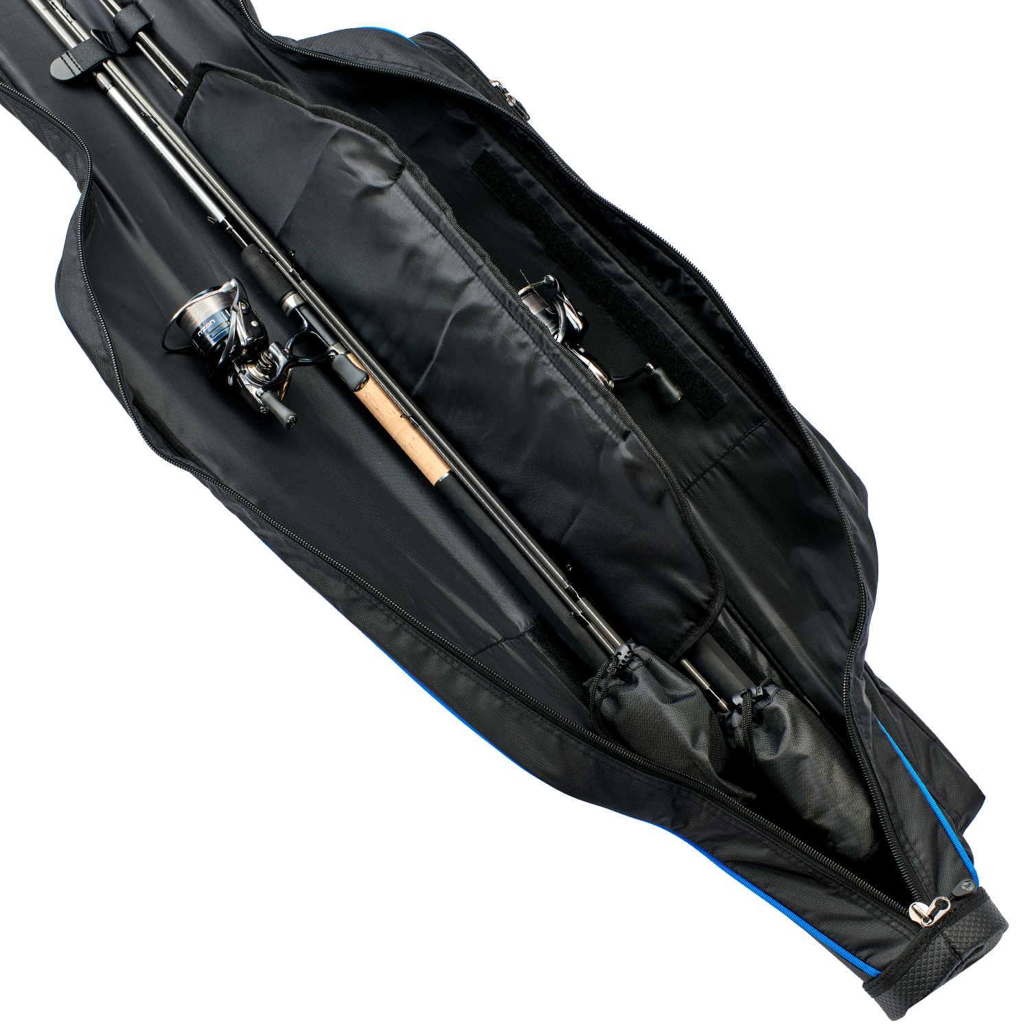 Daiwa N'ZON 2 Rod Fishing Holdall Open