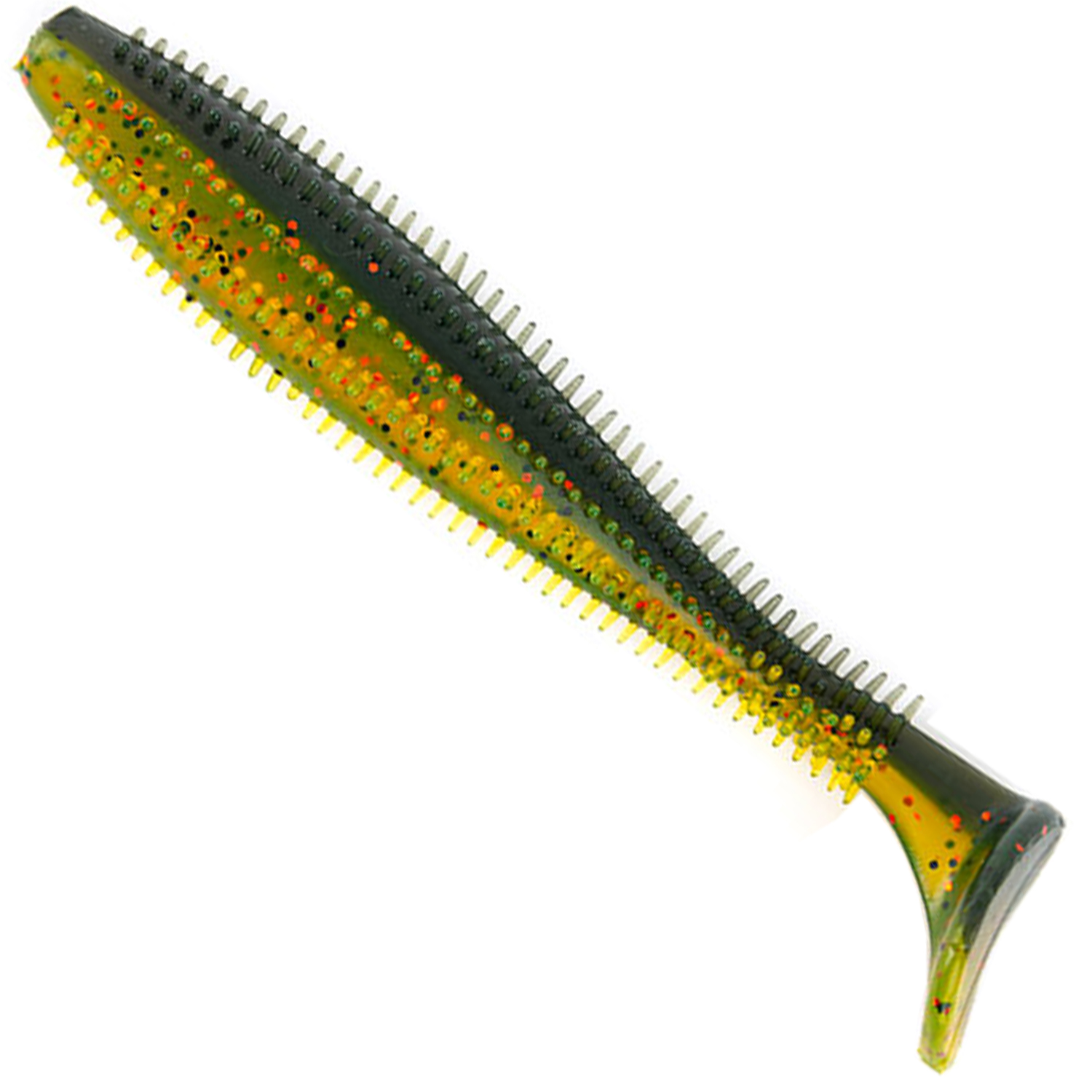 Fox Rage Spikey Shad Ultra UV Lure 6cm, Dark Oil