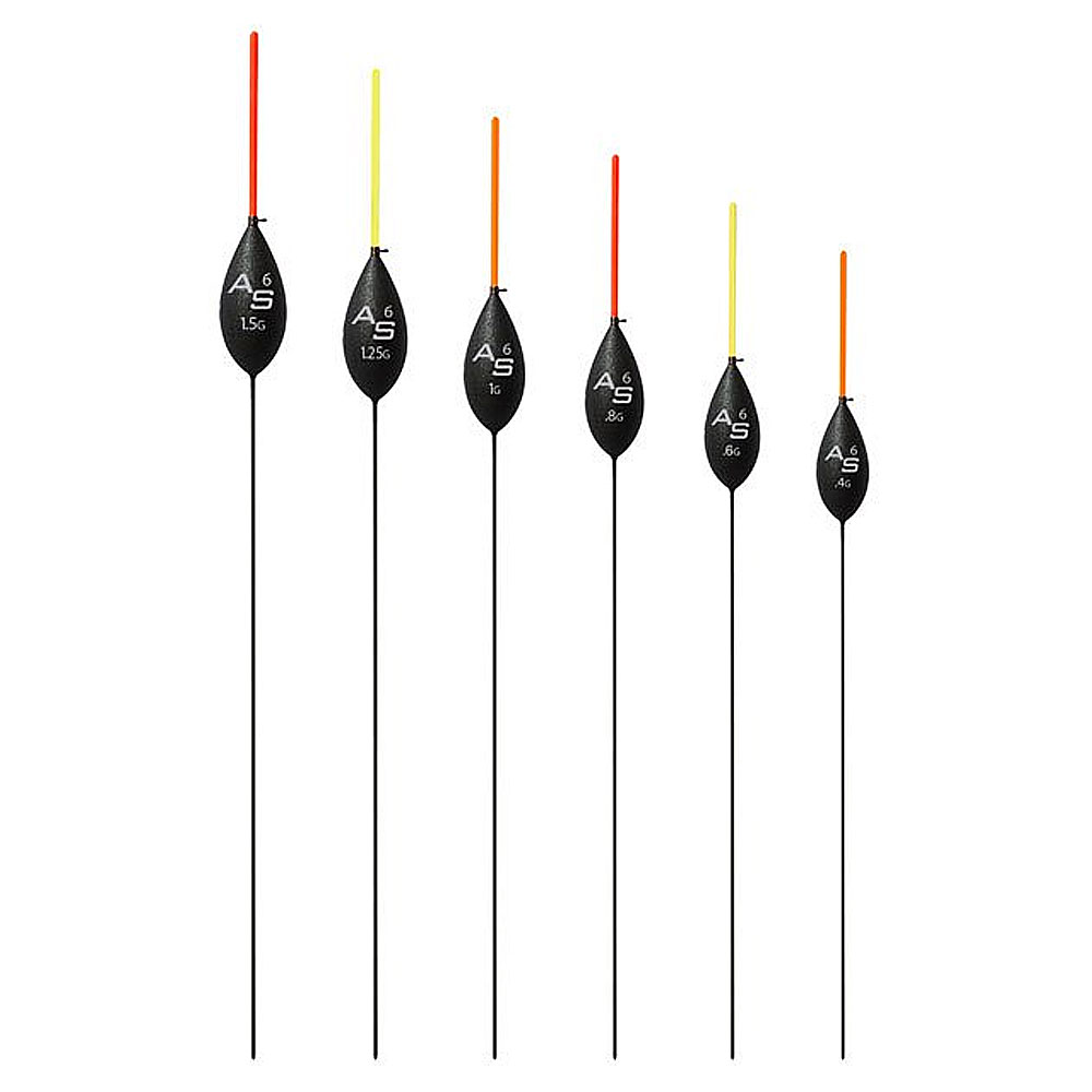 Drennan AS6 Pole Fishing Float Sizes