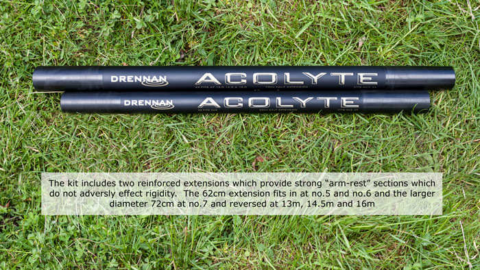 Drennan Acolyte Pole Sections