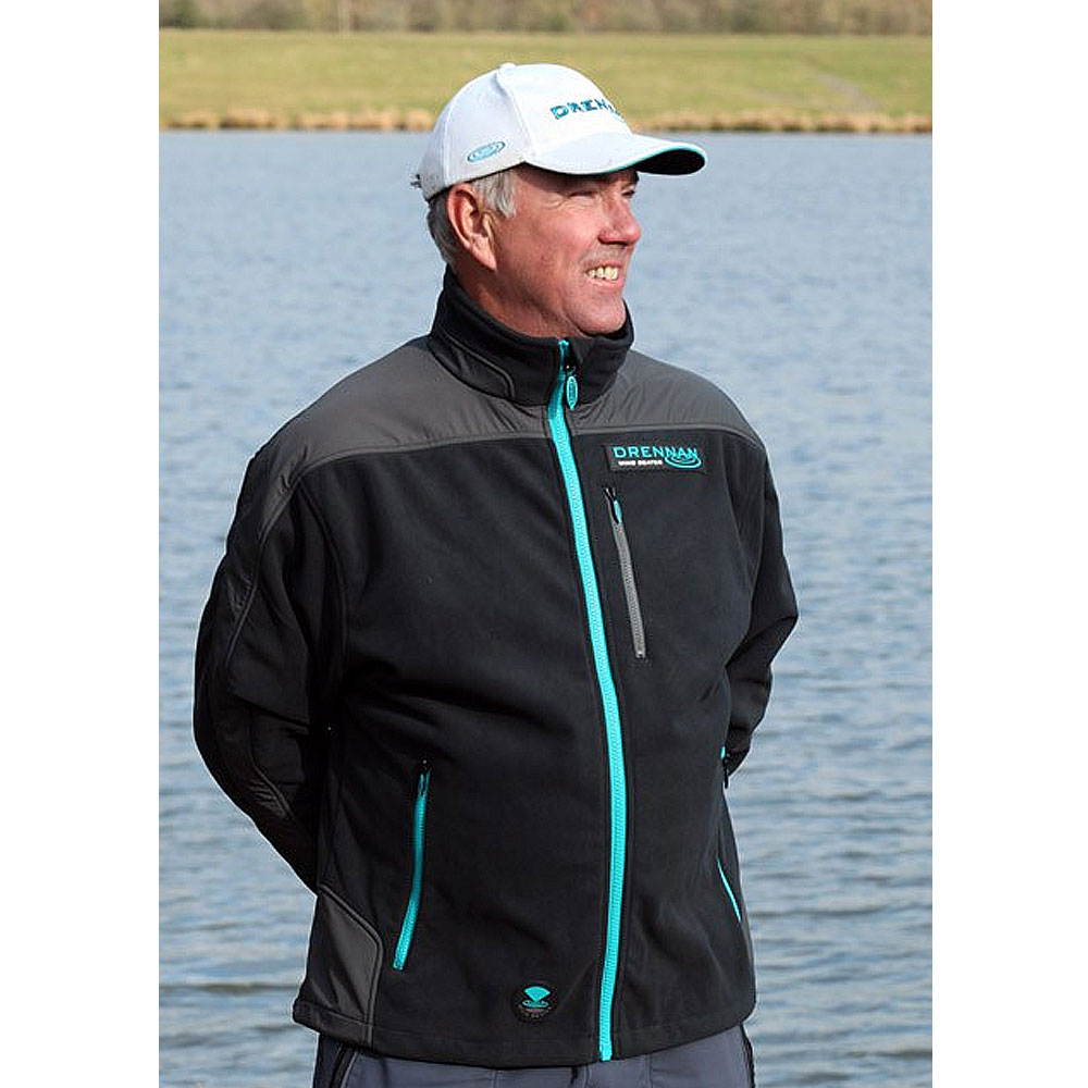 Drennan Wind Beater Fleece In Use 2