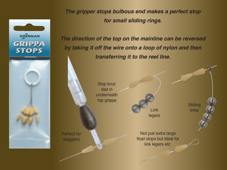 Drennan Grippa Fishing Stops Information