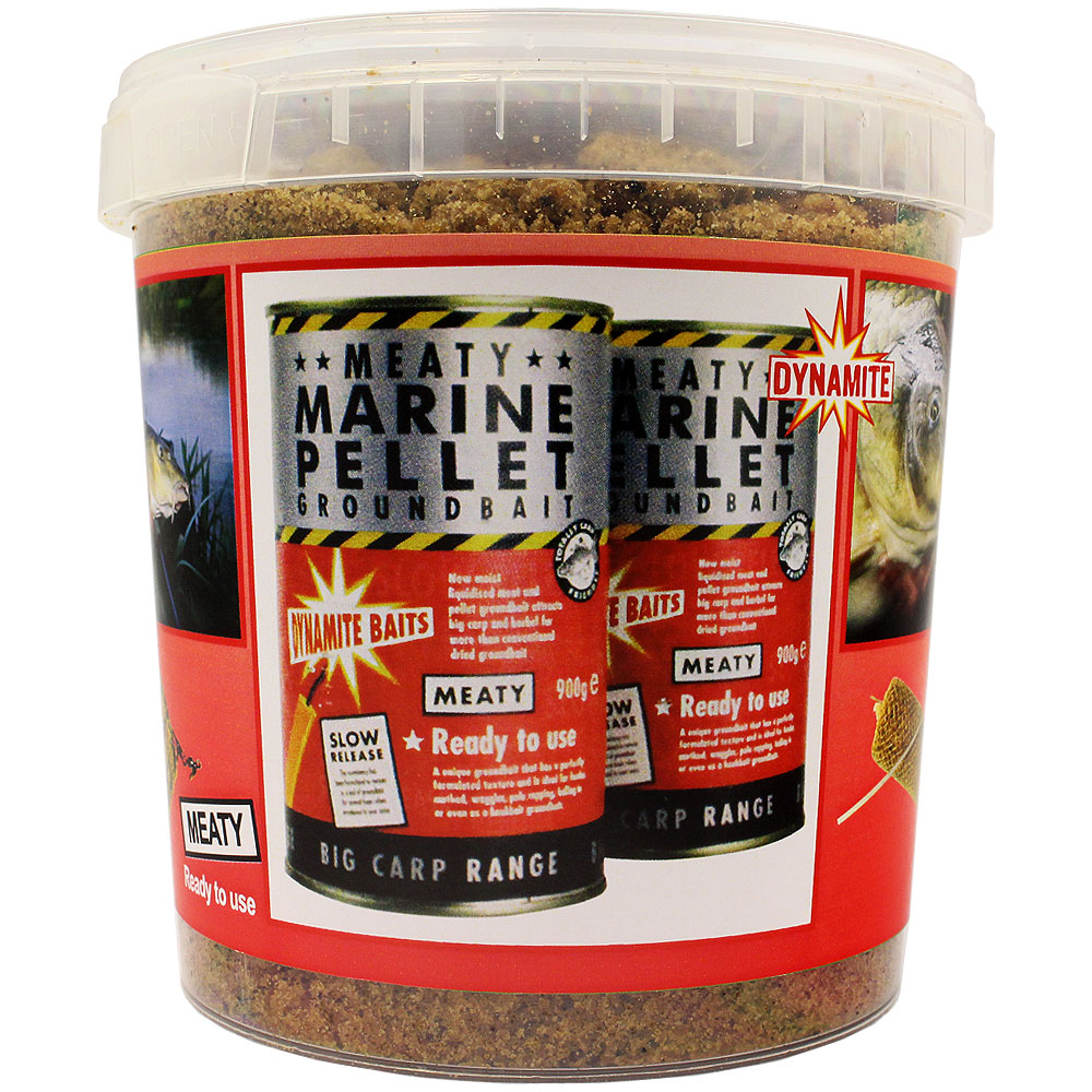 Dynamite Meaty Marine Pellet Groundbait 750g