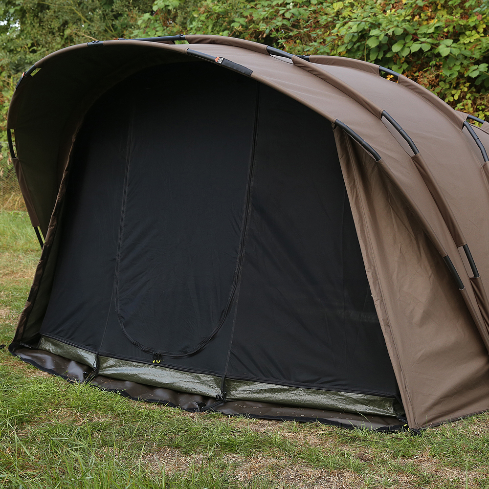 Fox Retreat+ 2 Man Fishing Bivvy In Use 2