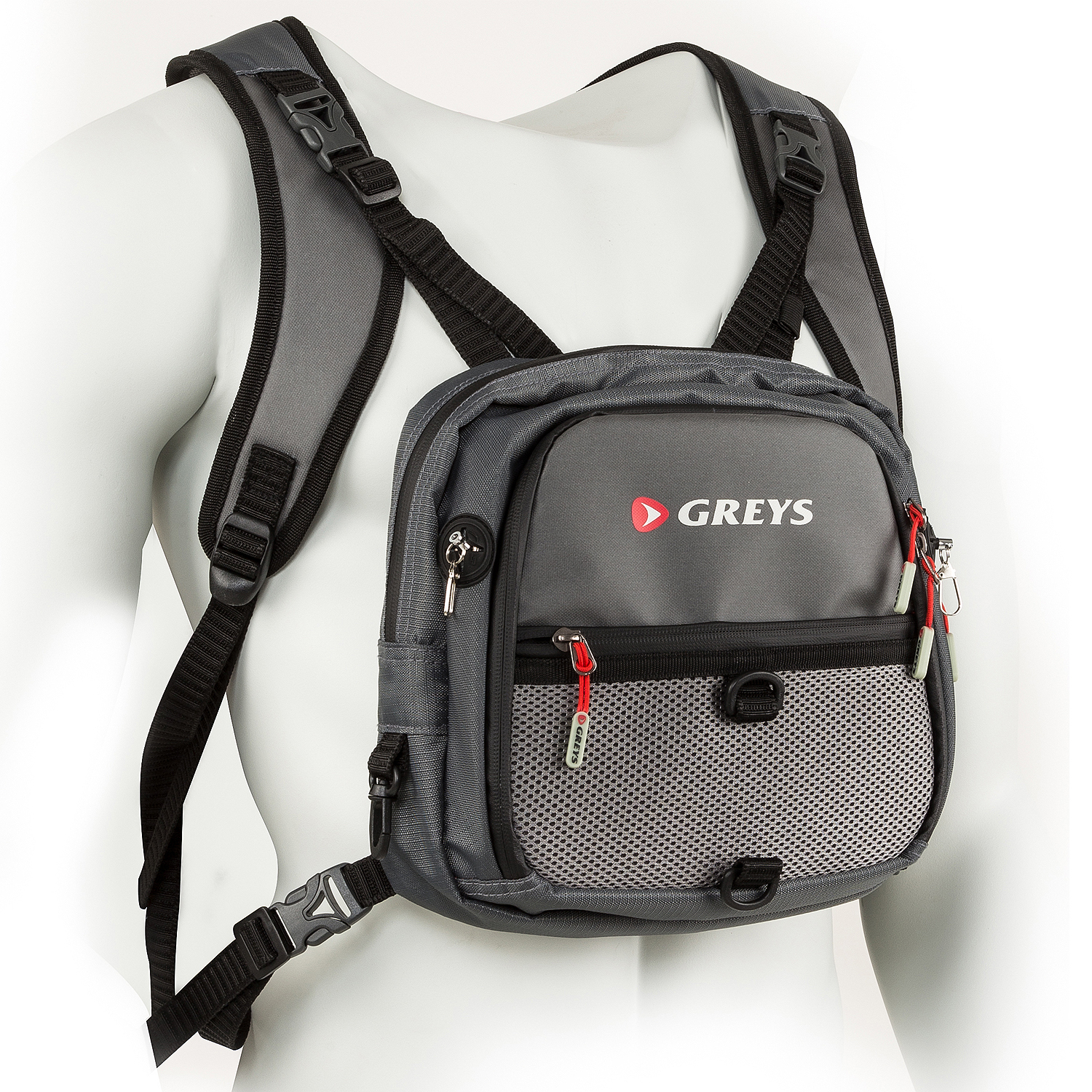 Greys Chest & Fishing Backpack In Use 2