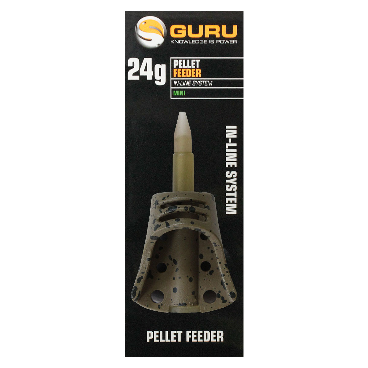 Guru Mini Pellet Fishing Feeder 24g Packaging