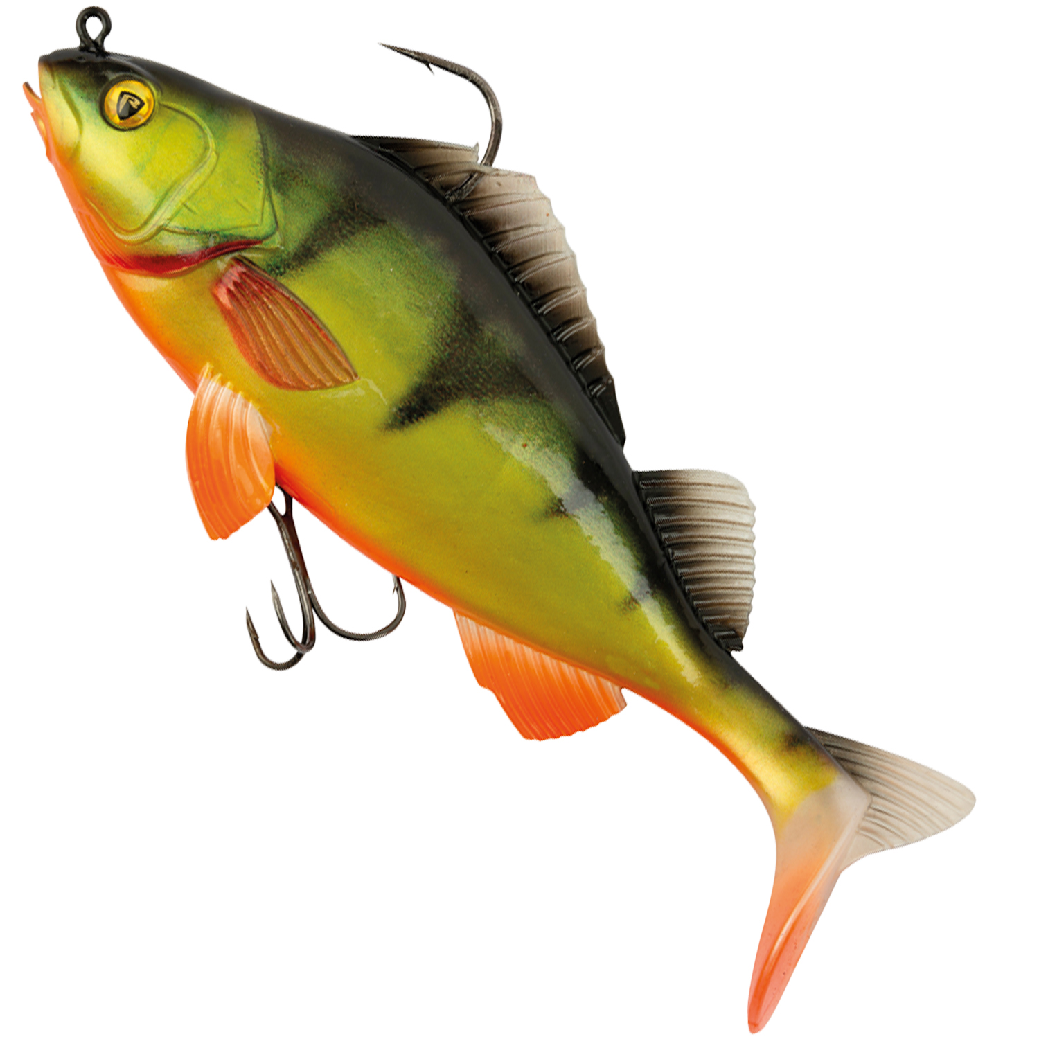 Fox Rage Replicant Perch Lure 14cm, Hot Perch