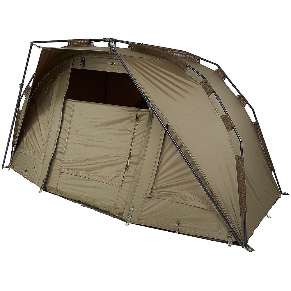 JRC Stealth Bloxx Compact Bivvy Door Un-zipped