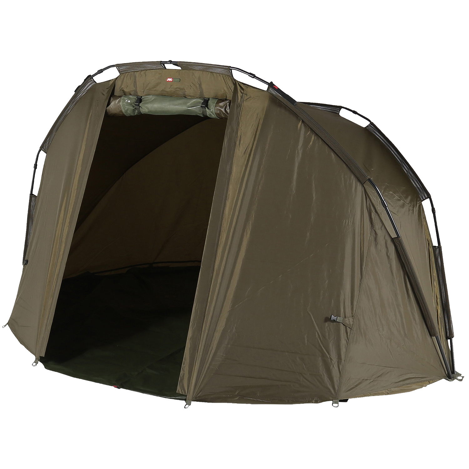 JRC Defender Fishing Bivvy Door Open