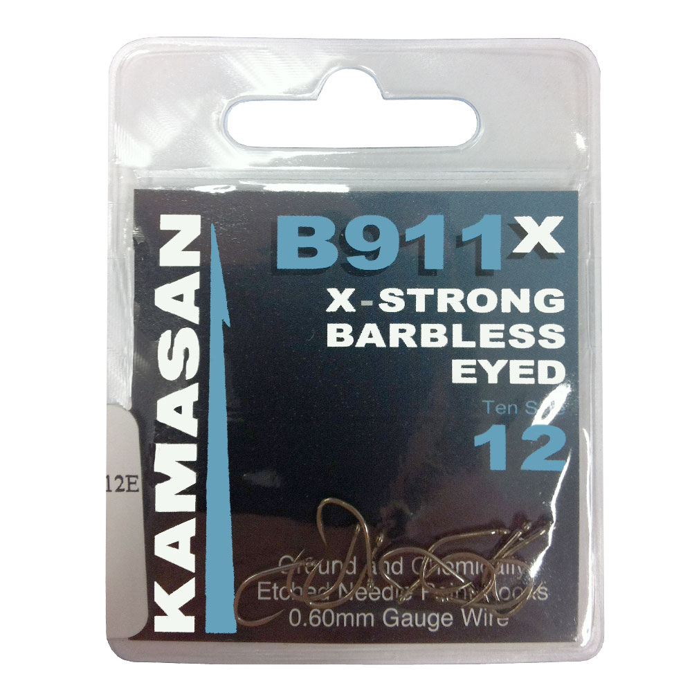 Kamasan B911 X-Strong Eyed Fishing Hooks