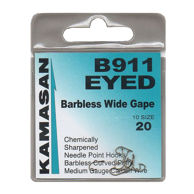 Kamasan B911 Eyed Fishing Hooks