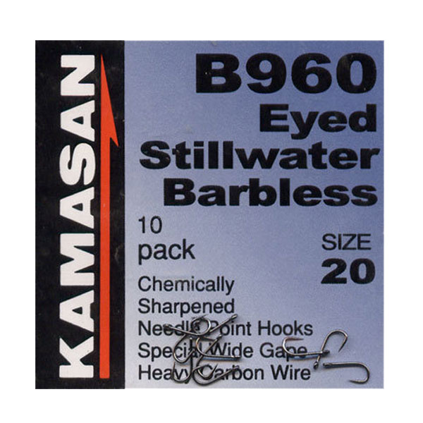 Kamasan B960 Eyed Stillwater Fishing Hooks