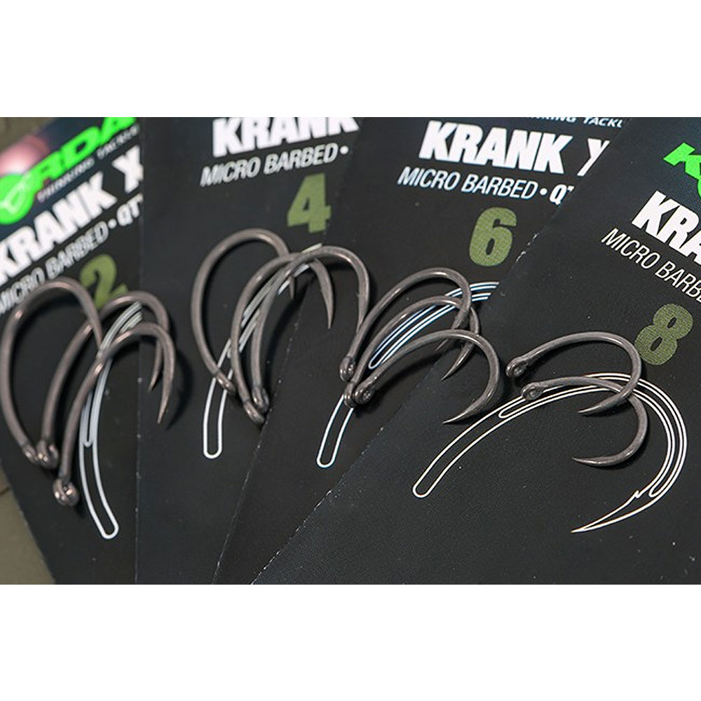 Korda Krank X Fishing Hooks Range