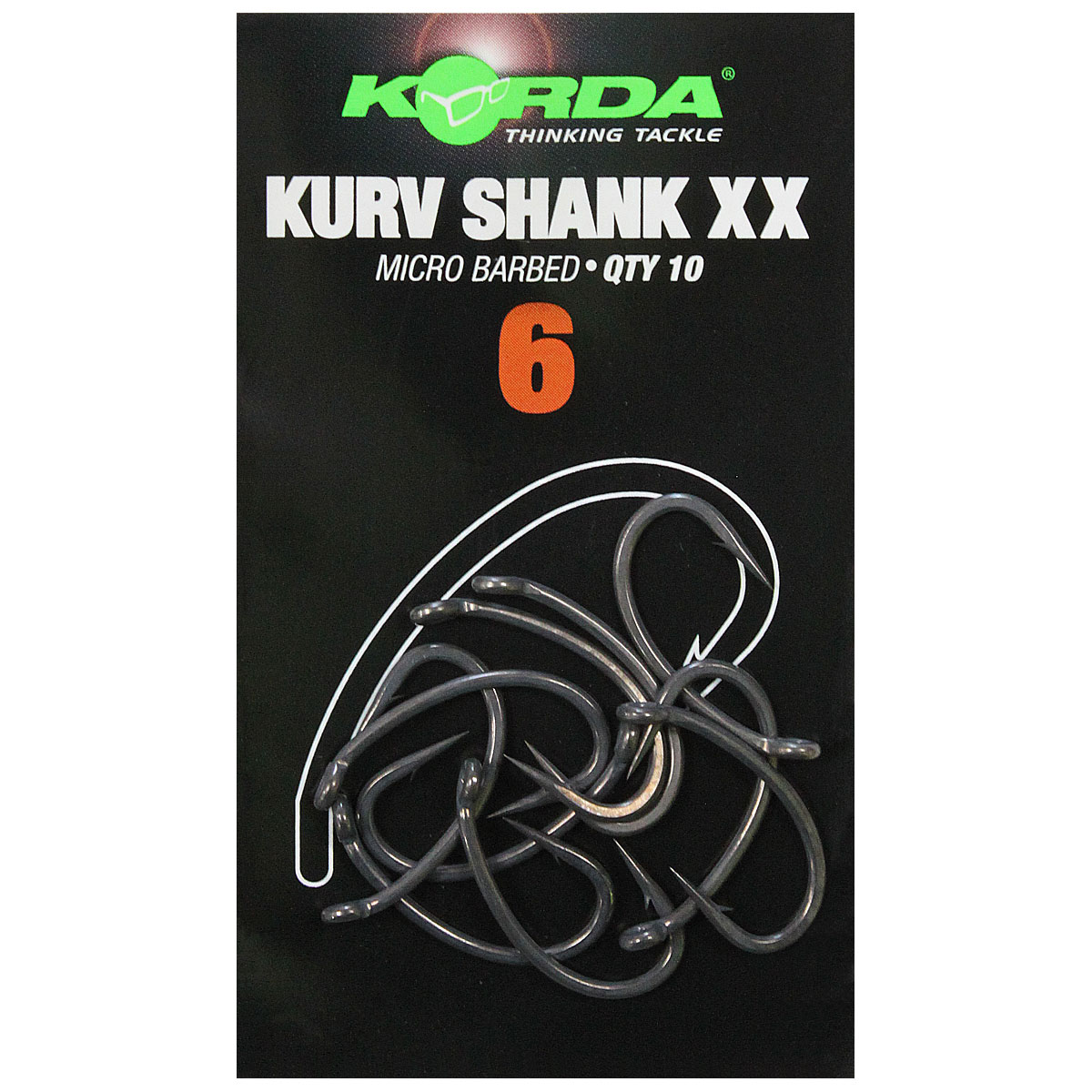 Korda Kurv XX Fishing Hook Size 6