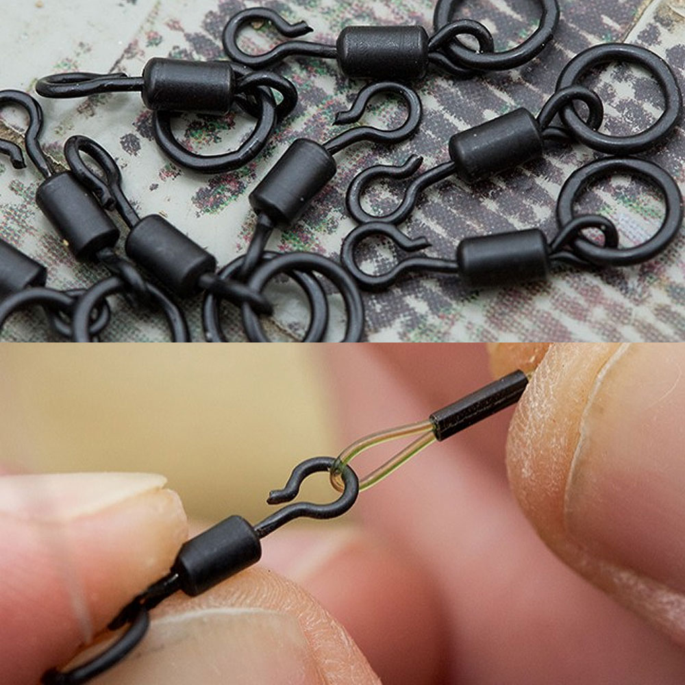 Korda Quick Change Fishing Ring Swivel Round 2