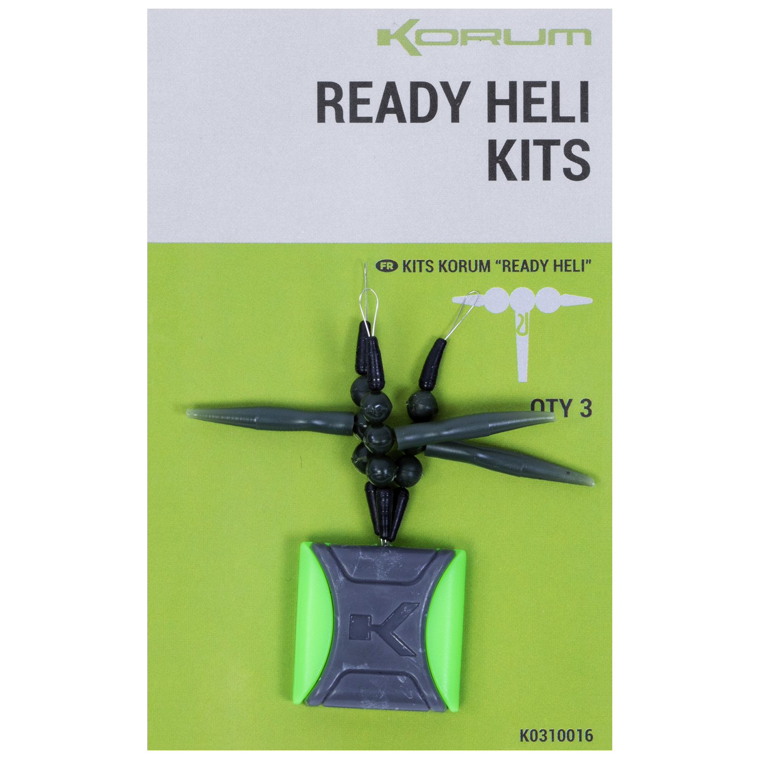 Korum Ready Heli Fishing Rig Kits 1