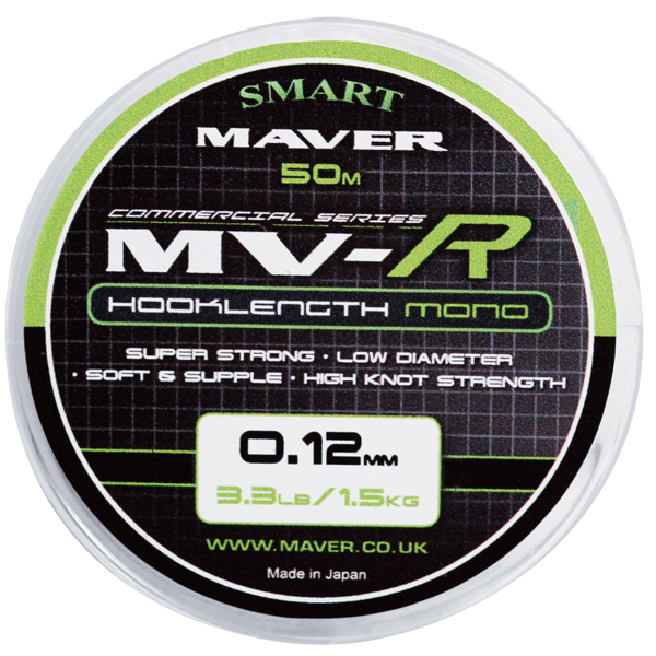 Maver MV-R Hooklength Mono Line 50m