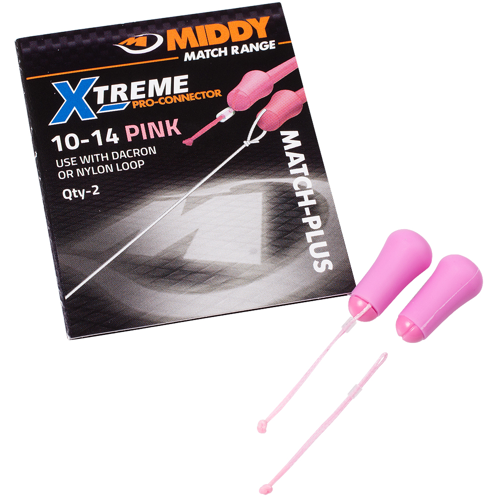 Middy Xtreme Fishing Pro-Connectors Pink 1