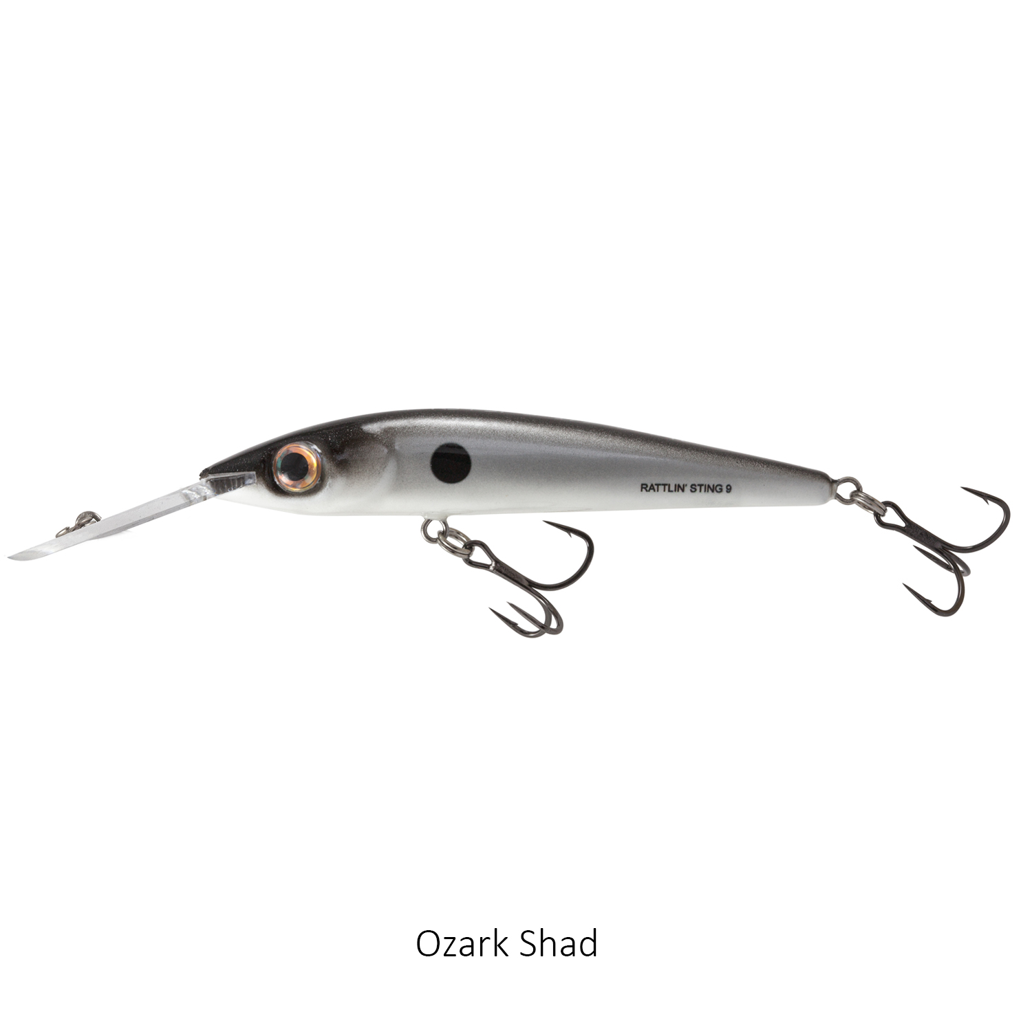 Salmo Rattlin Sting Deep Runner 9cm Lure Ozark Shad