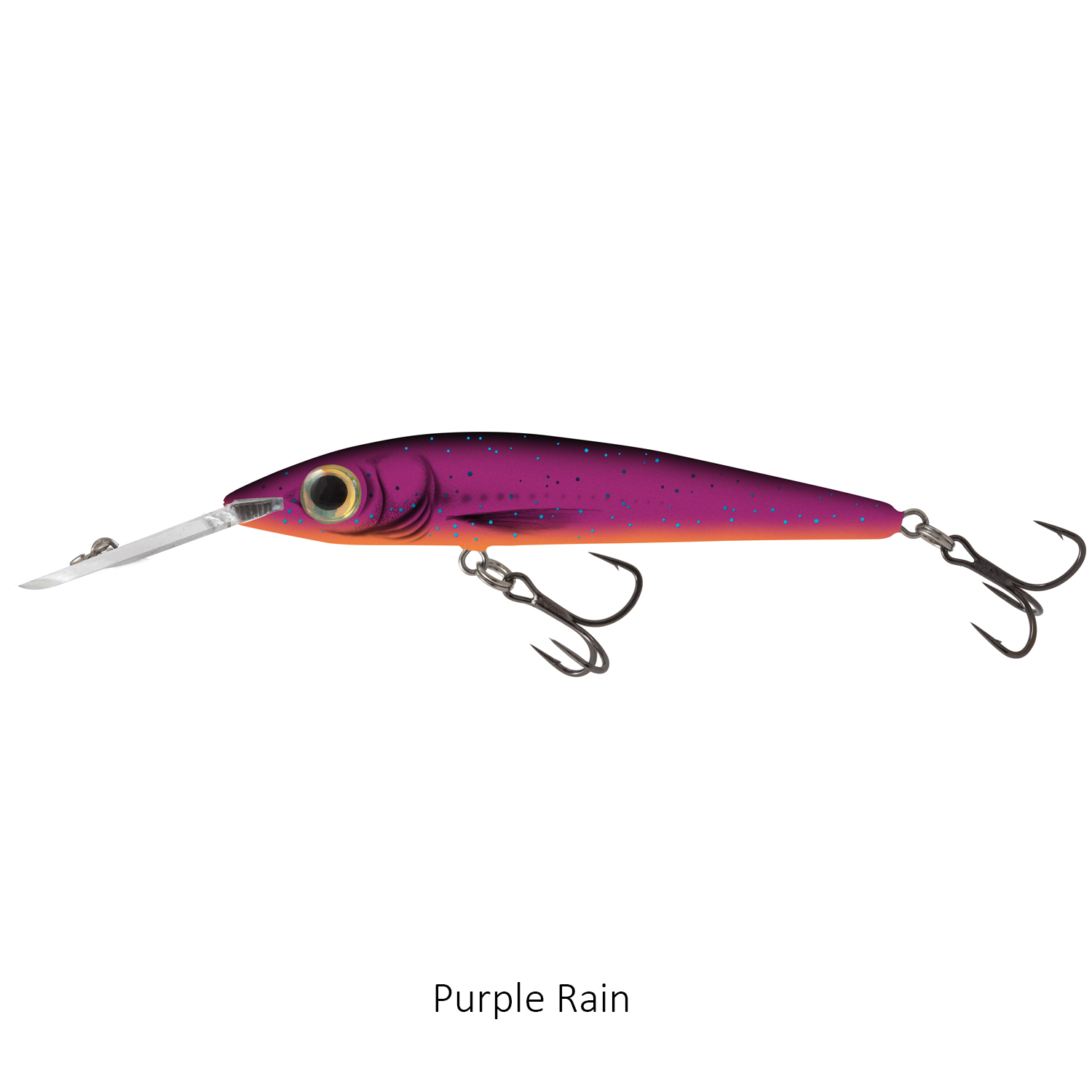 Salmo Rattlin Sting Deep Runner 9cm Lure Purple Rain