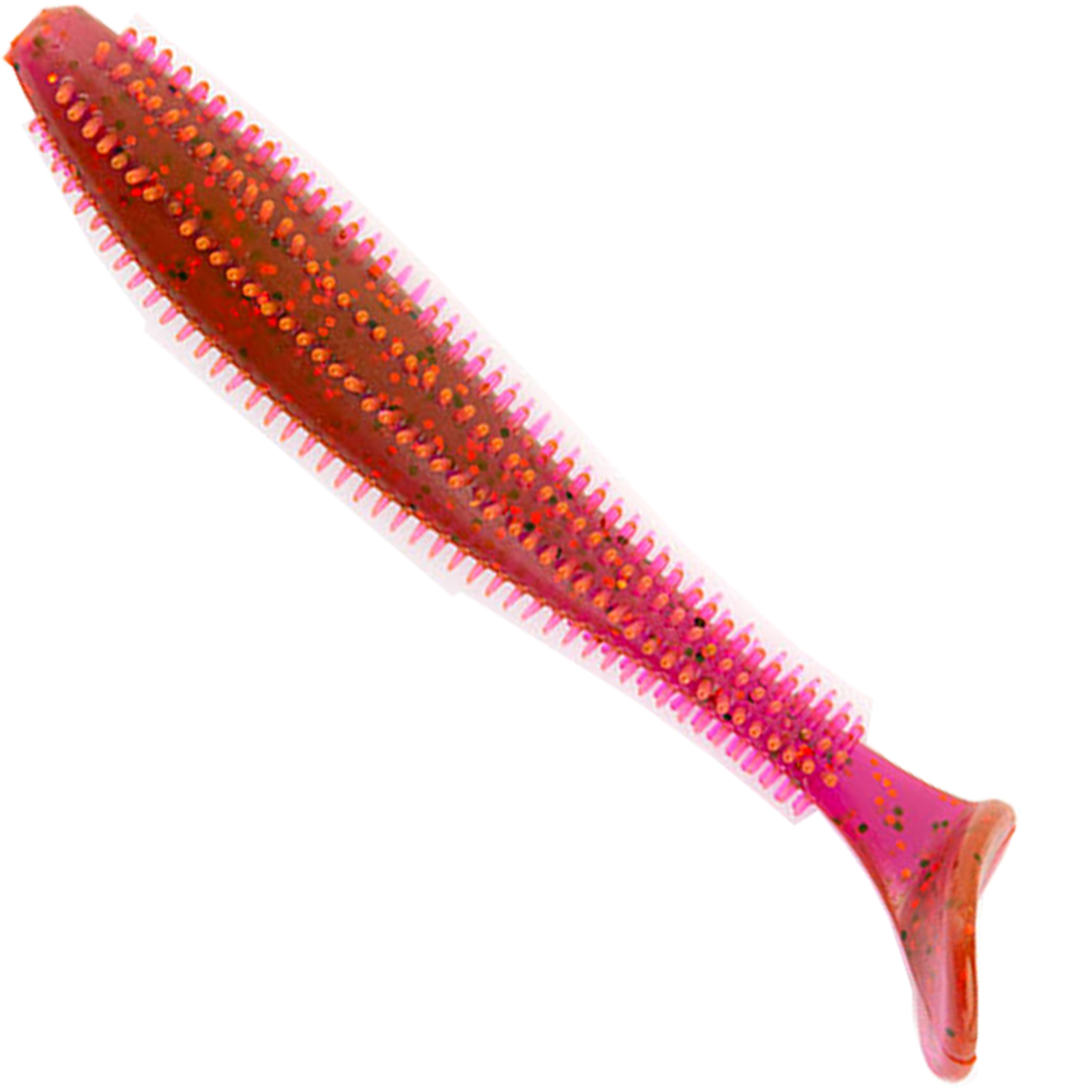 Fox Rage Spikey Shad Ultra UV Lure 6cm, Raspberry