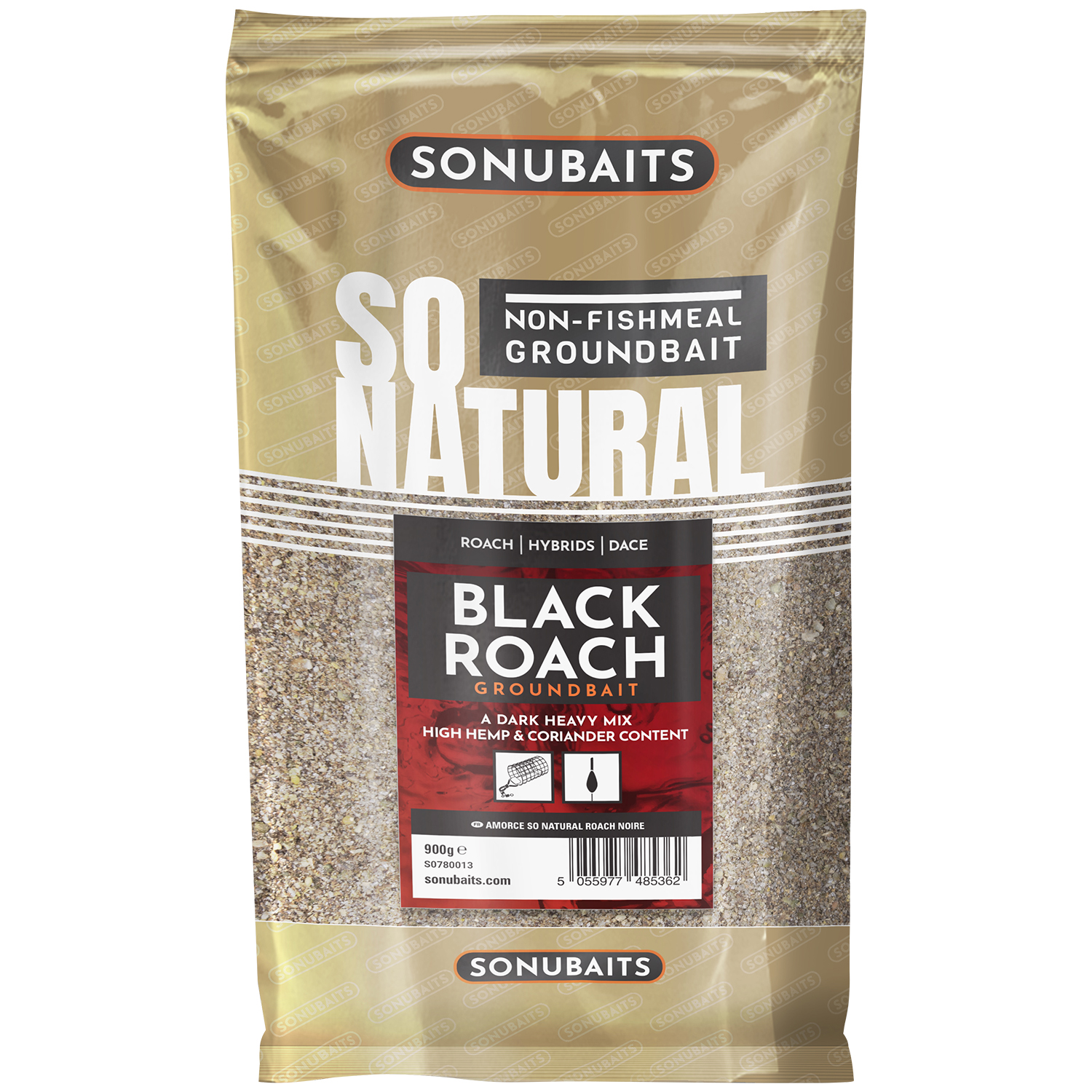 Sonubaits So Natural Black Roach Groundbait