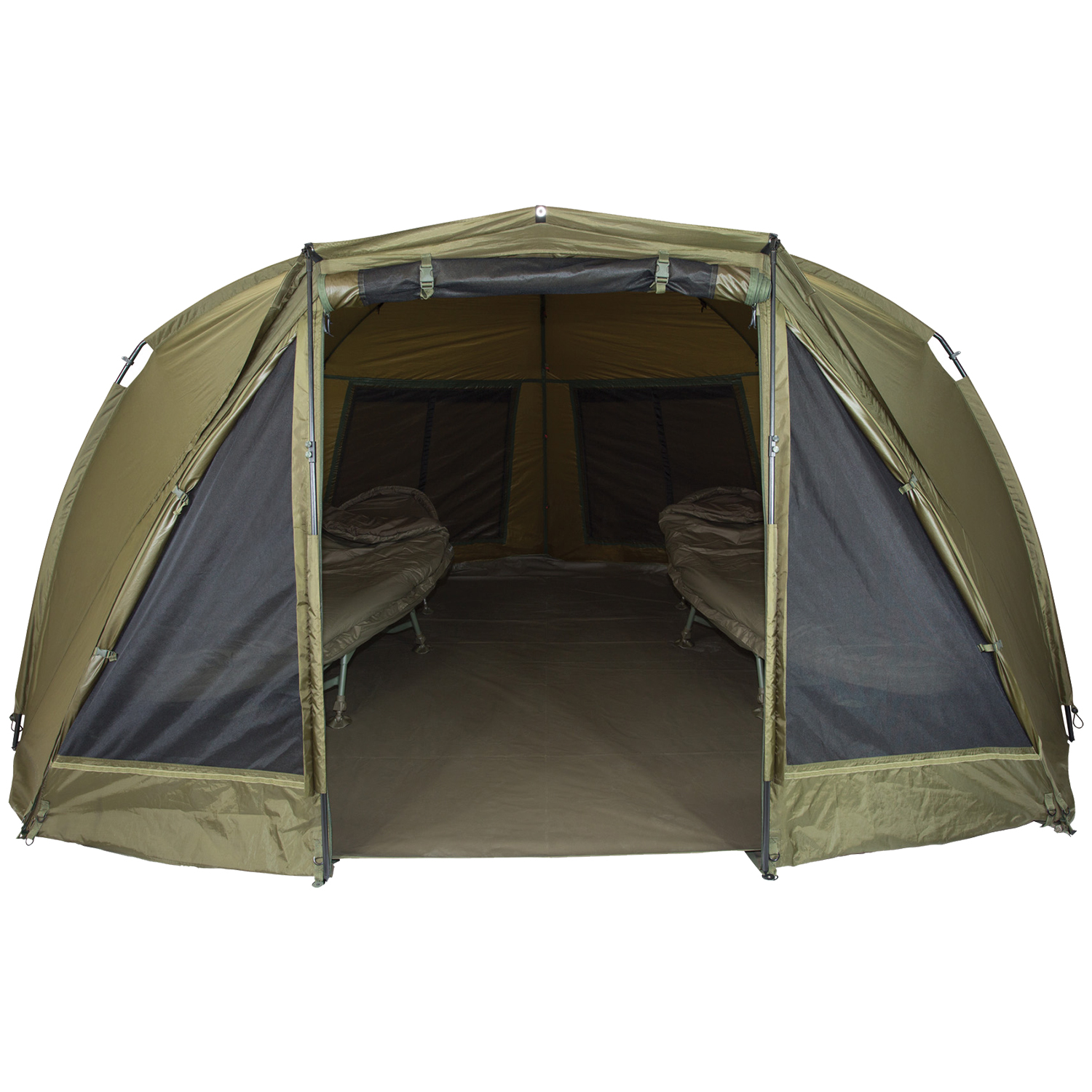 Trakker Tempest 200 Fishing Bivvy Door Open