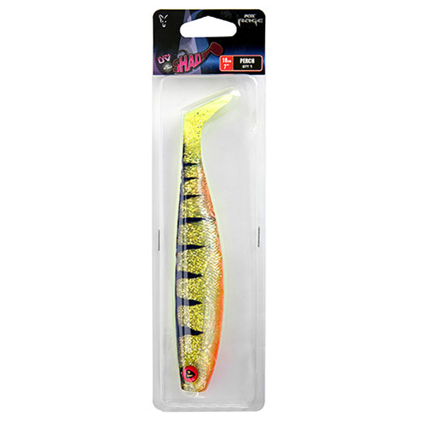 Fox Rage Pro Shad Lures 18cm UV Perch