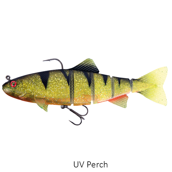 Fox Rage Realistic Replicant Trout Lure Jointed 18cm UV Perch