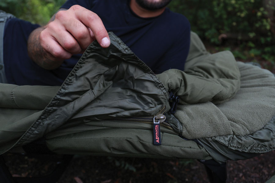 Advanta Discovery CX5 5 Season Sleeping Bag In Use 2