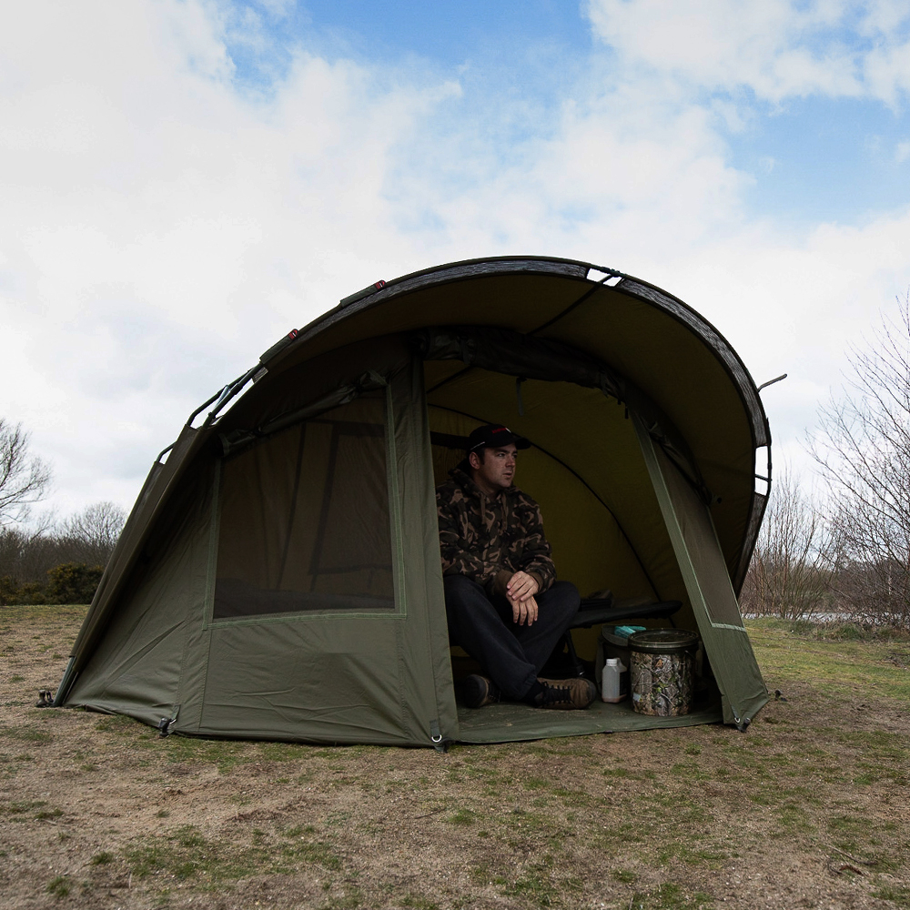 Advanta Endurance Duo-Skin Fishing Bivvy In Use 1