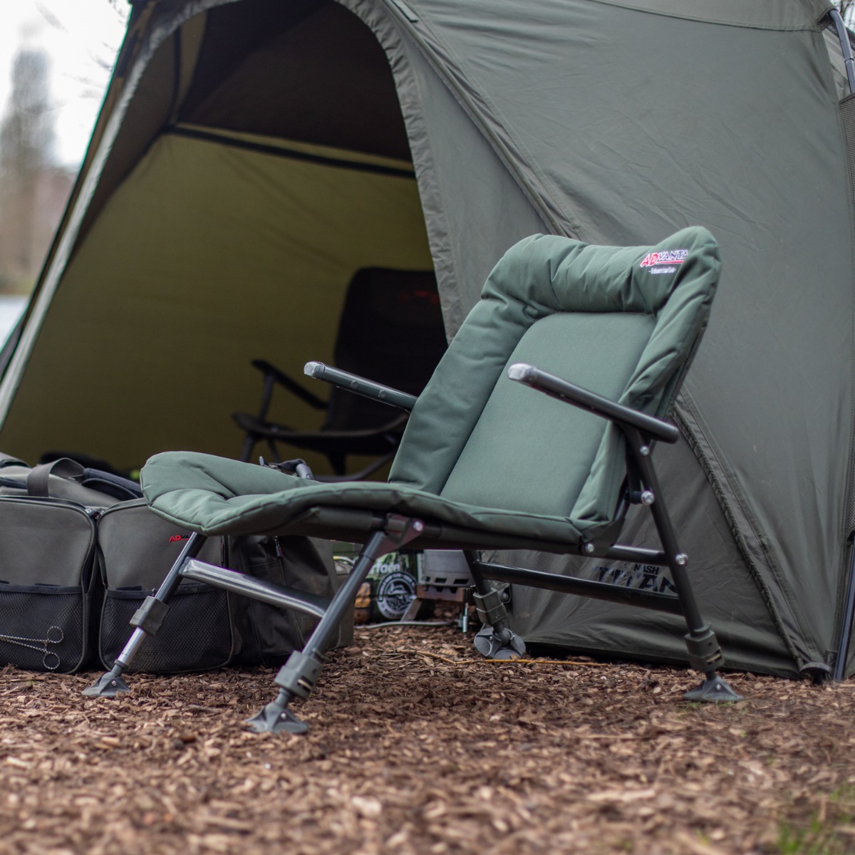 Advanta Endurance Low Fishing Chair On Location