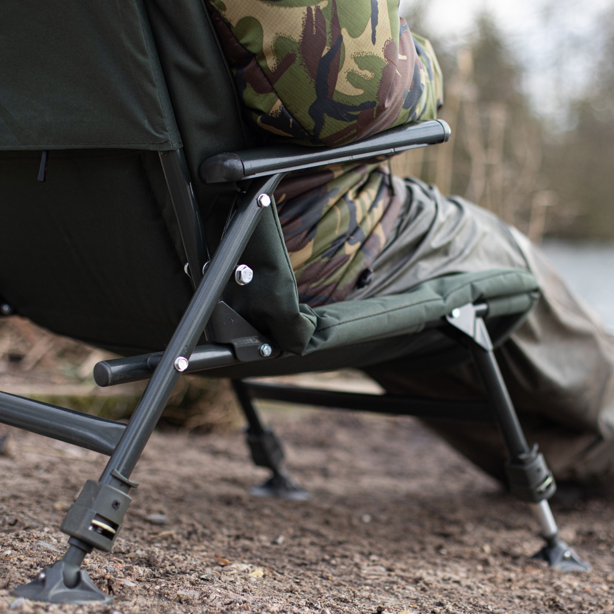 Advanta Endurance Low Fishing Chair In Use 2