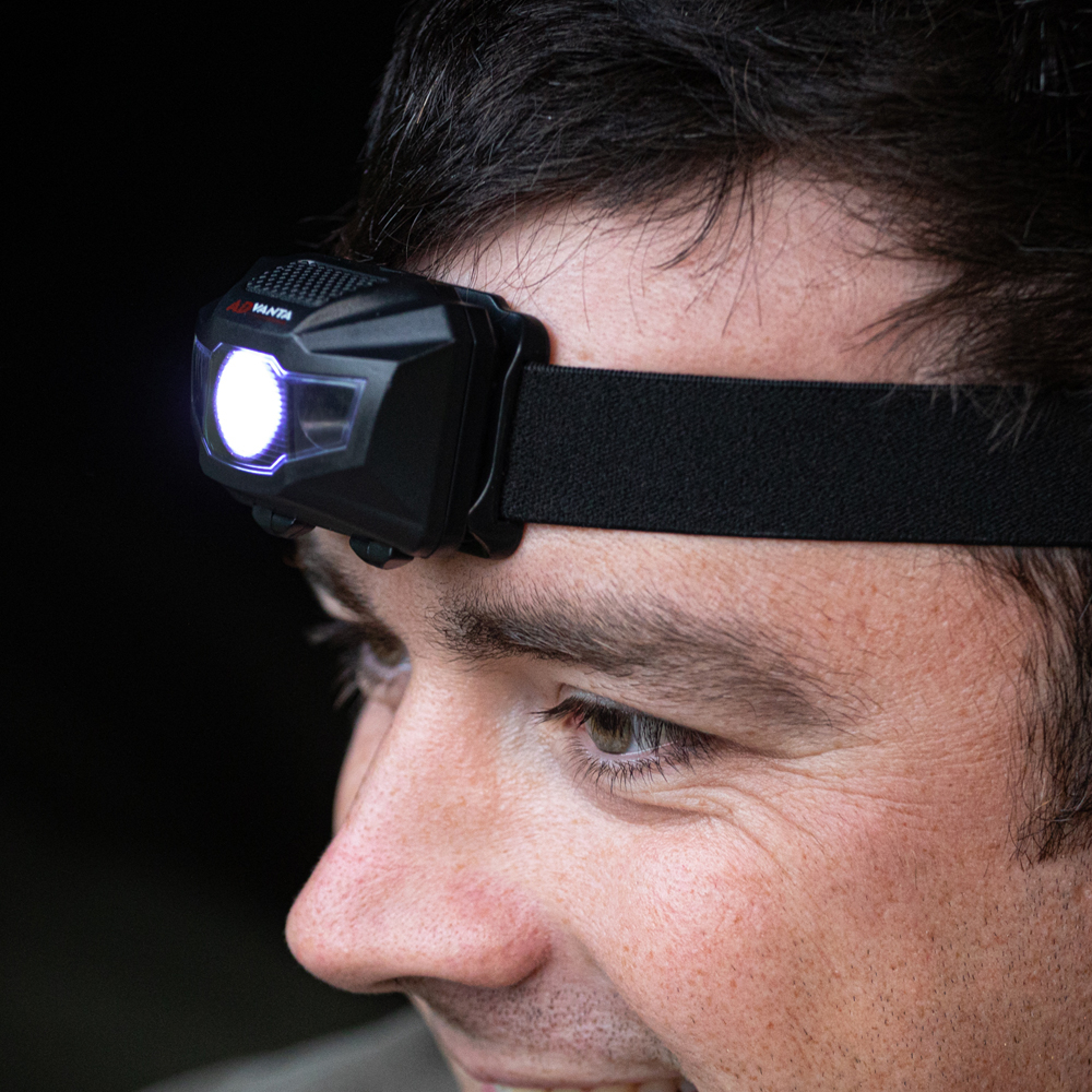 Advanta HT-90B Headtorch In Use 2