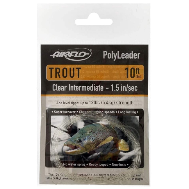 Airflo Trout Poly Leader- Intermediate