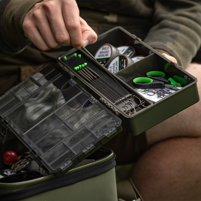 Korda Basix Tackle Box In Use 2