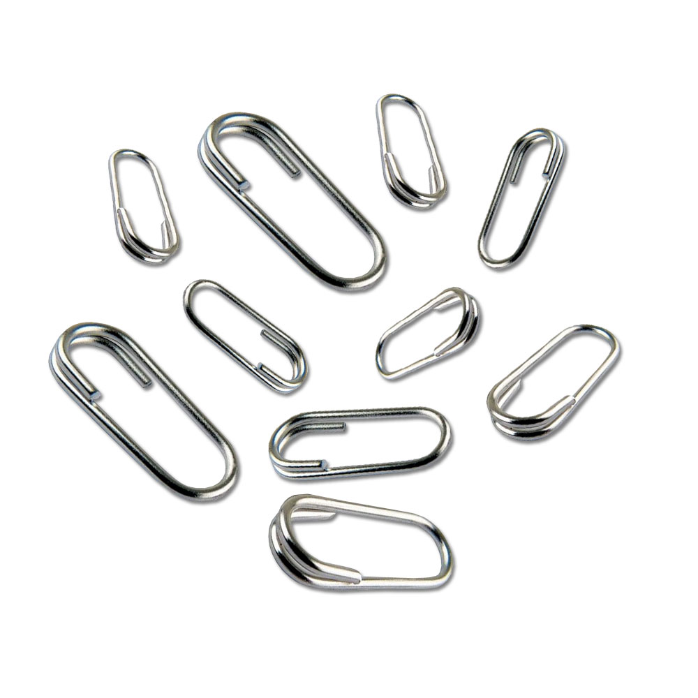 Breakaway Quick Change Stainless Ovals Split Rings
