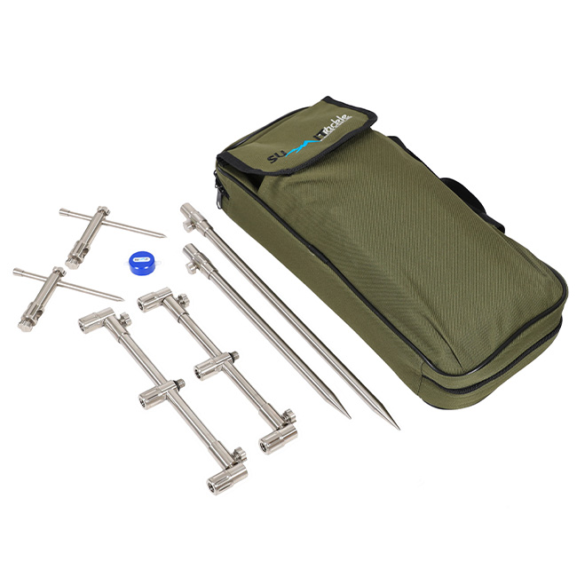 Summit Tackle 3 Rod Stainless Buzz Bar Kit