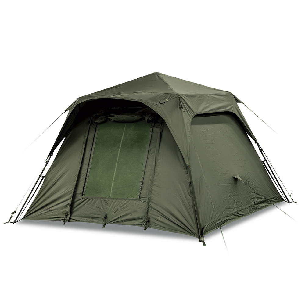 Solar Tackle SP Quick-Up Shelter Green MKII + Heavy Duty Groundsheet 1