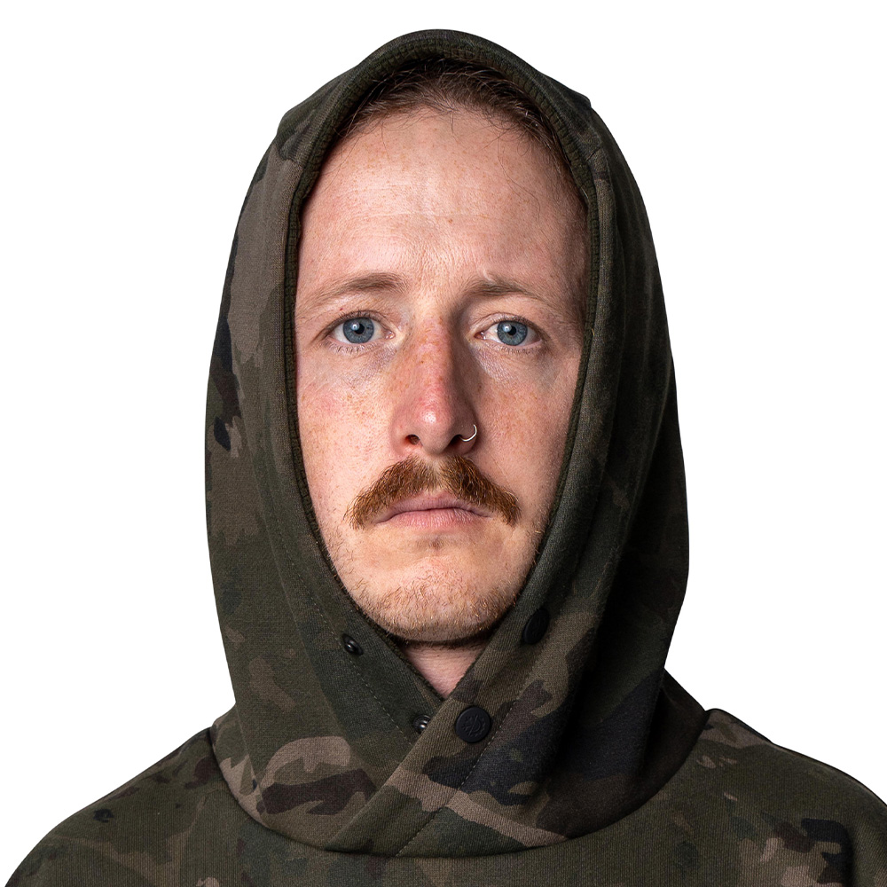 Nash ZT Wind Chill Hoodie Camo 5