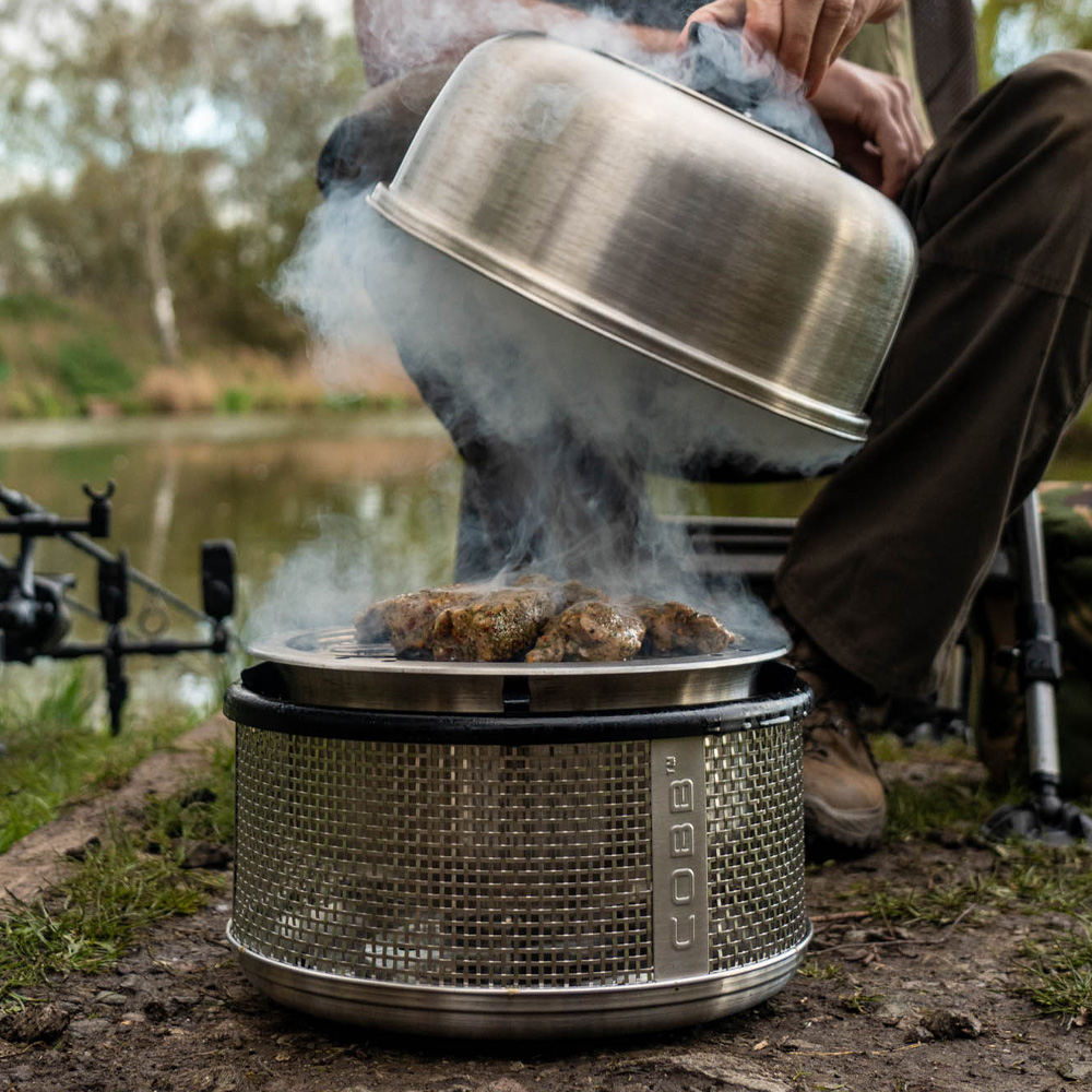 Cobb Premier Air BBQ In Use 13